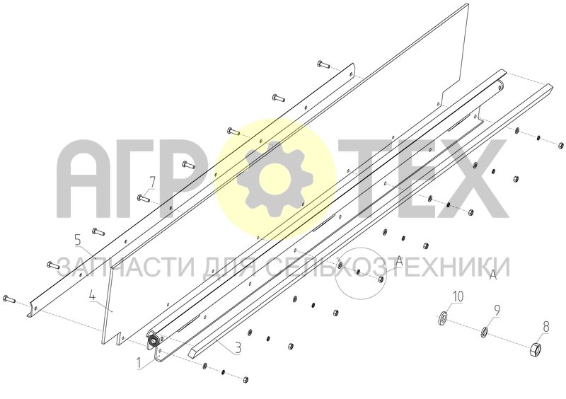 Чертеж Уплотнитель (181.21.00.220)